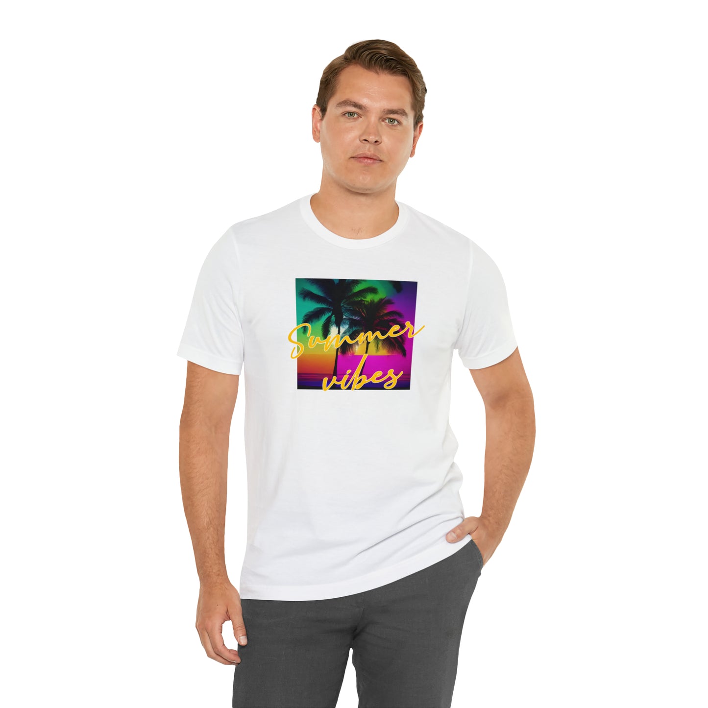 Summer Color Unisex Jersey Short Sleeve Tee