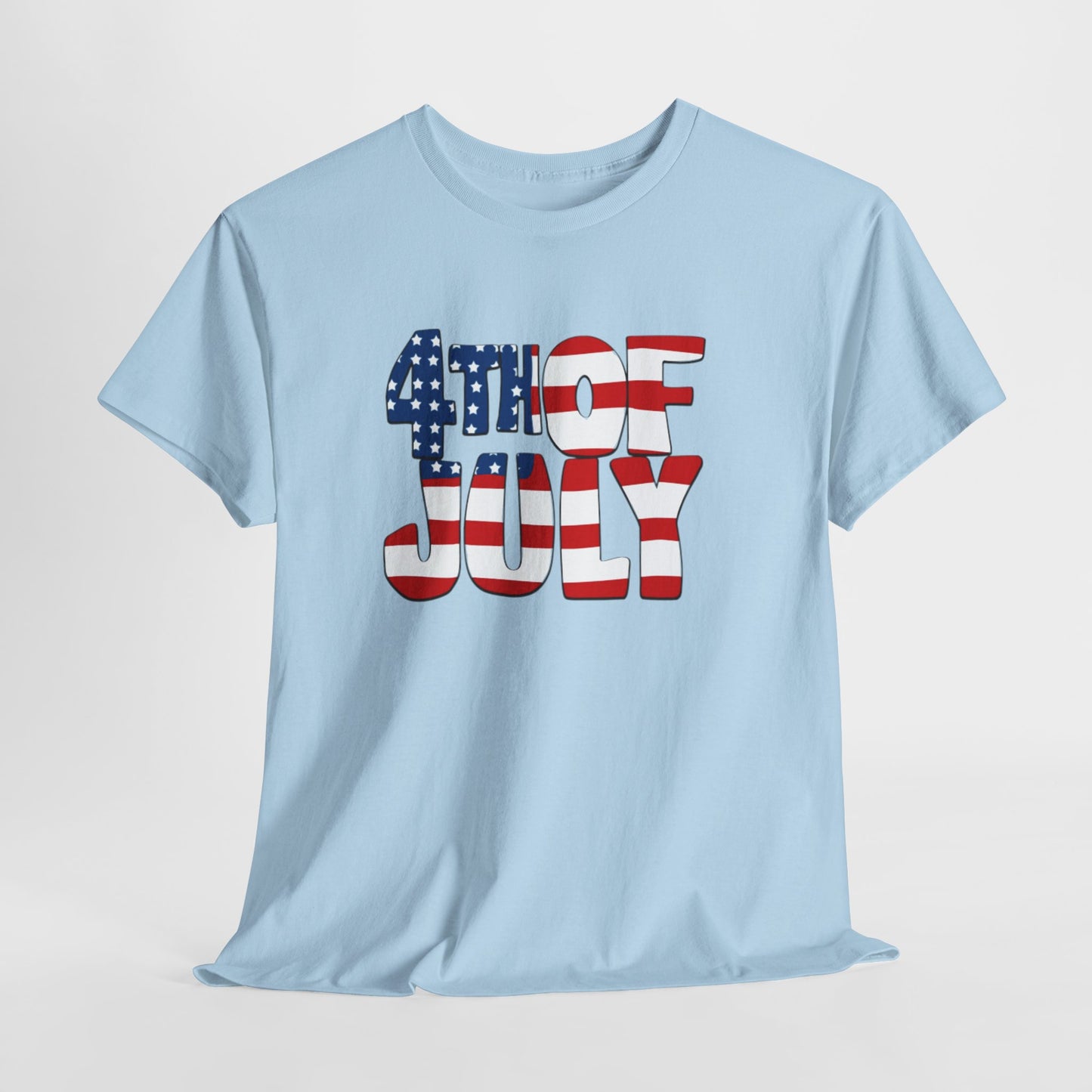 Happy 4th Unisex Heavy Cotton Tee