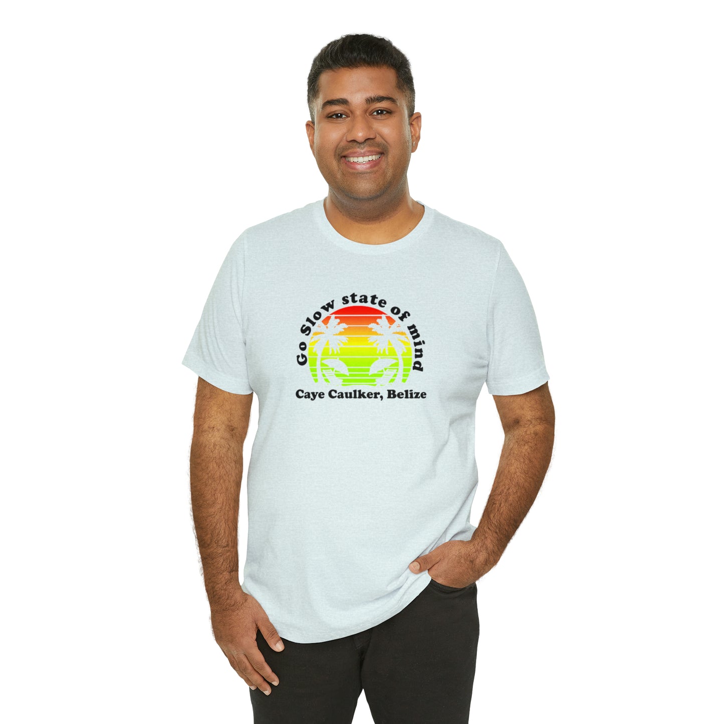 Unisex Go Slow State of mind Short Sleeve Tee