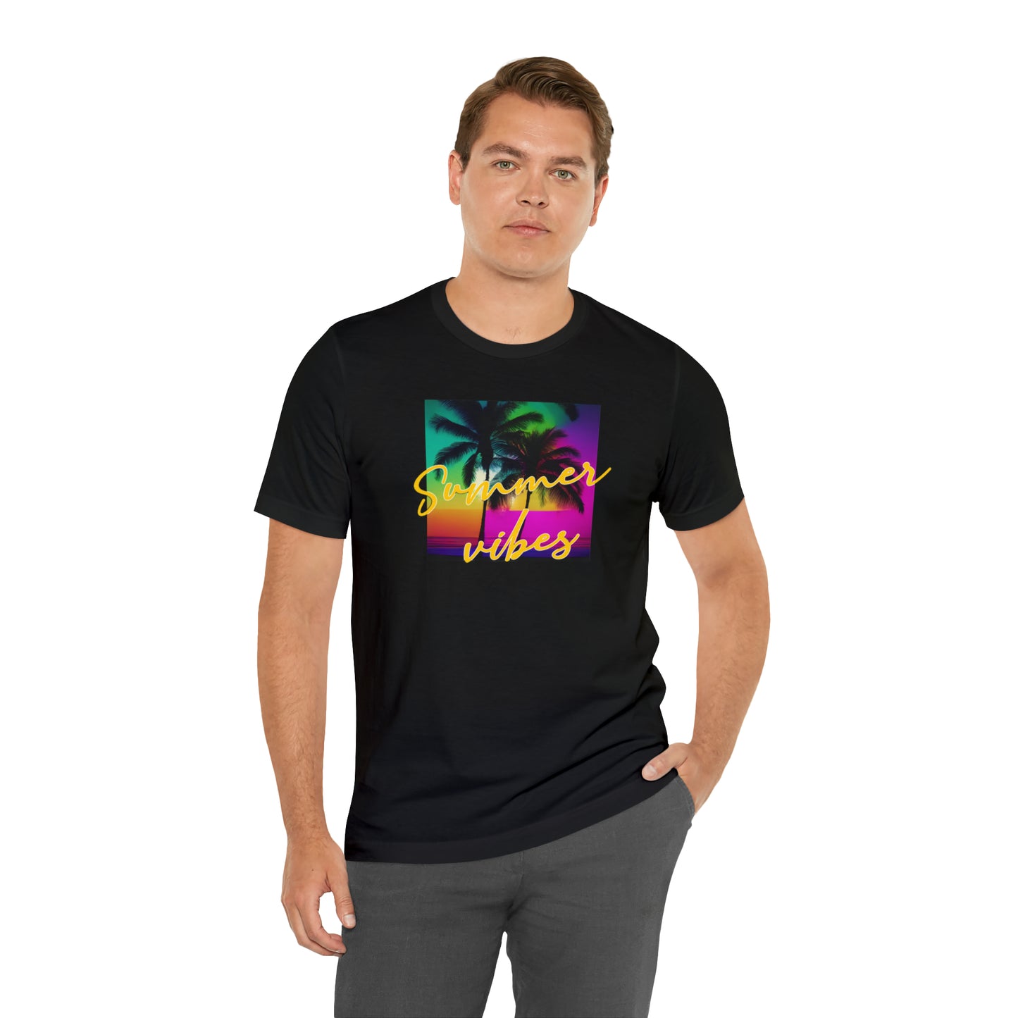 Summer Color Unisex Jersey Short Sleeve Tee