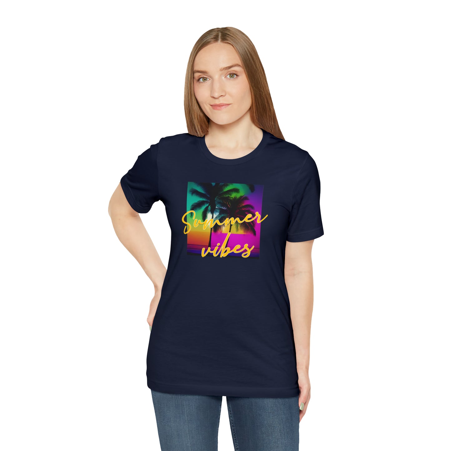 Summer Color Unisex Jersey Short Sleeve Tee