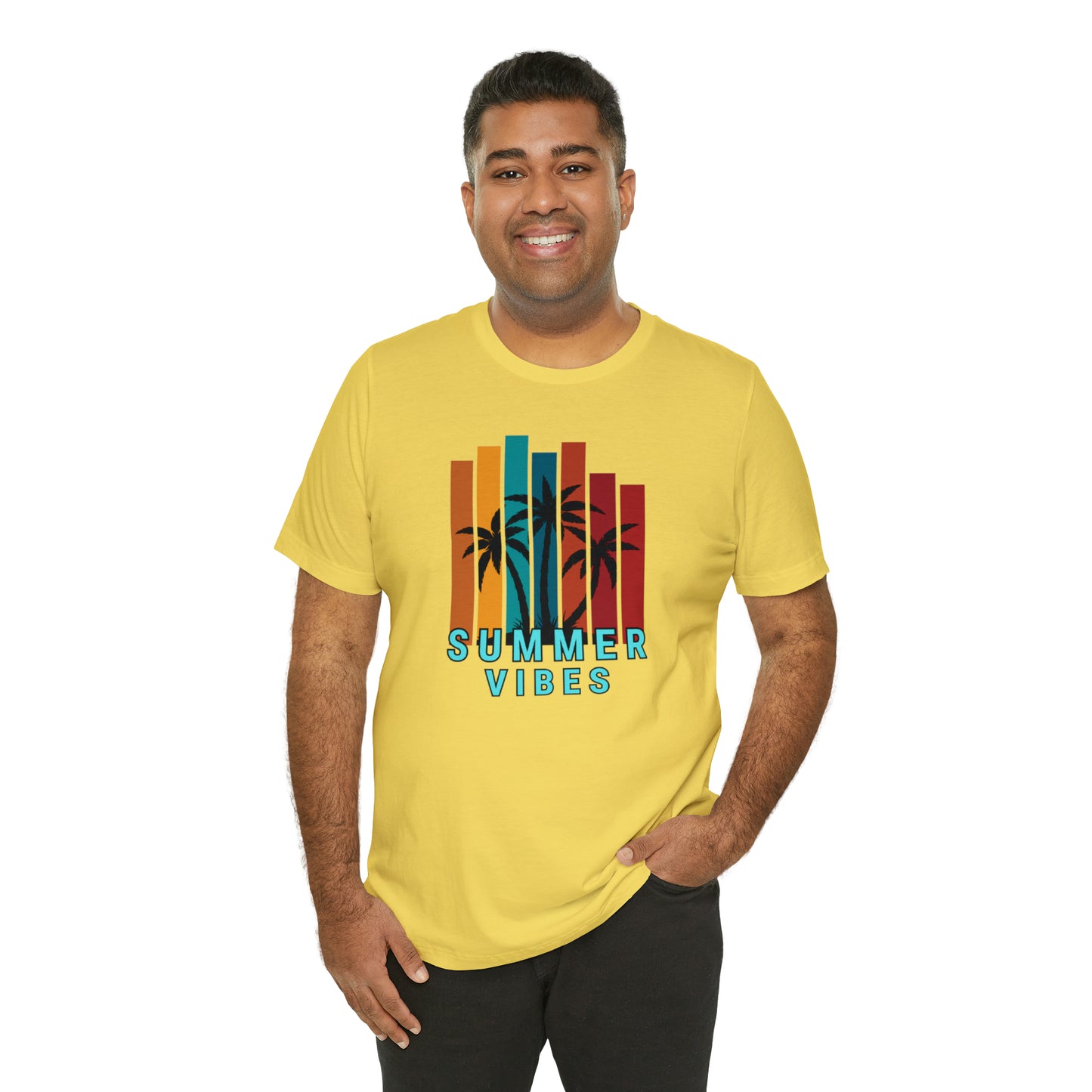 Summer time Jersey Short Sleeve Tee