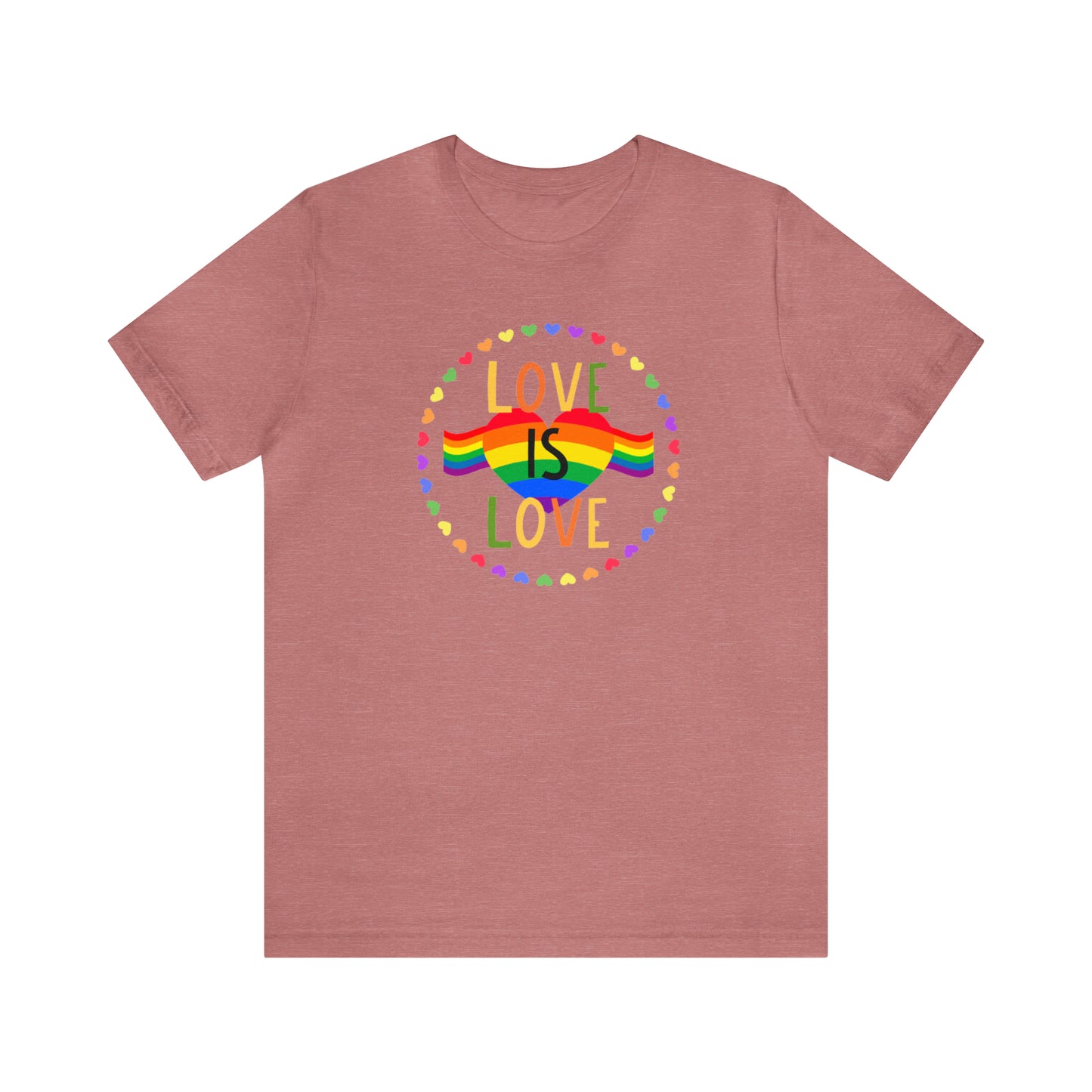 Love Unisex Jersey Short Sleeve Tee