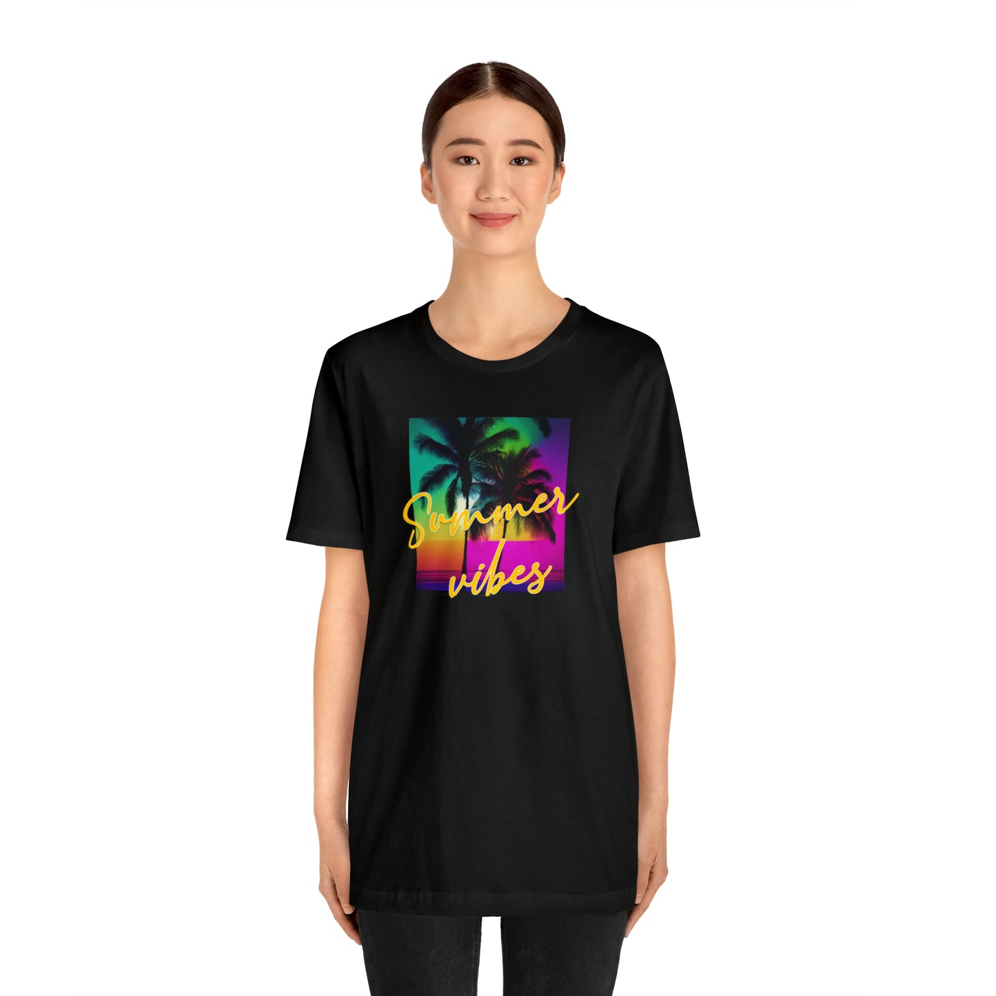 Summer Color Unisex Jersey Short Sleeve Tee