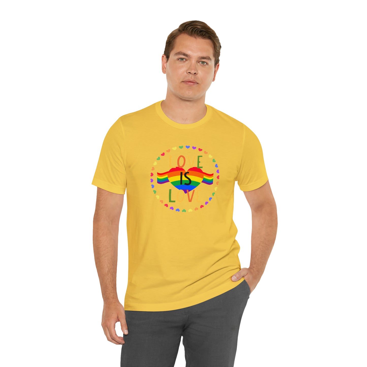 Love Unisex Jersey Short Sleeve Tee
