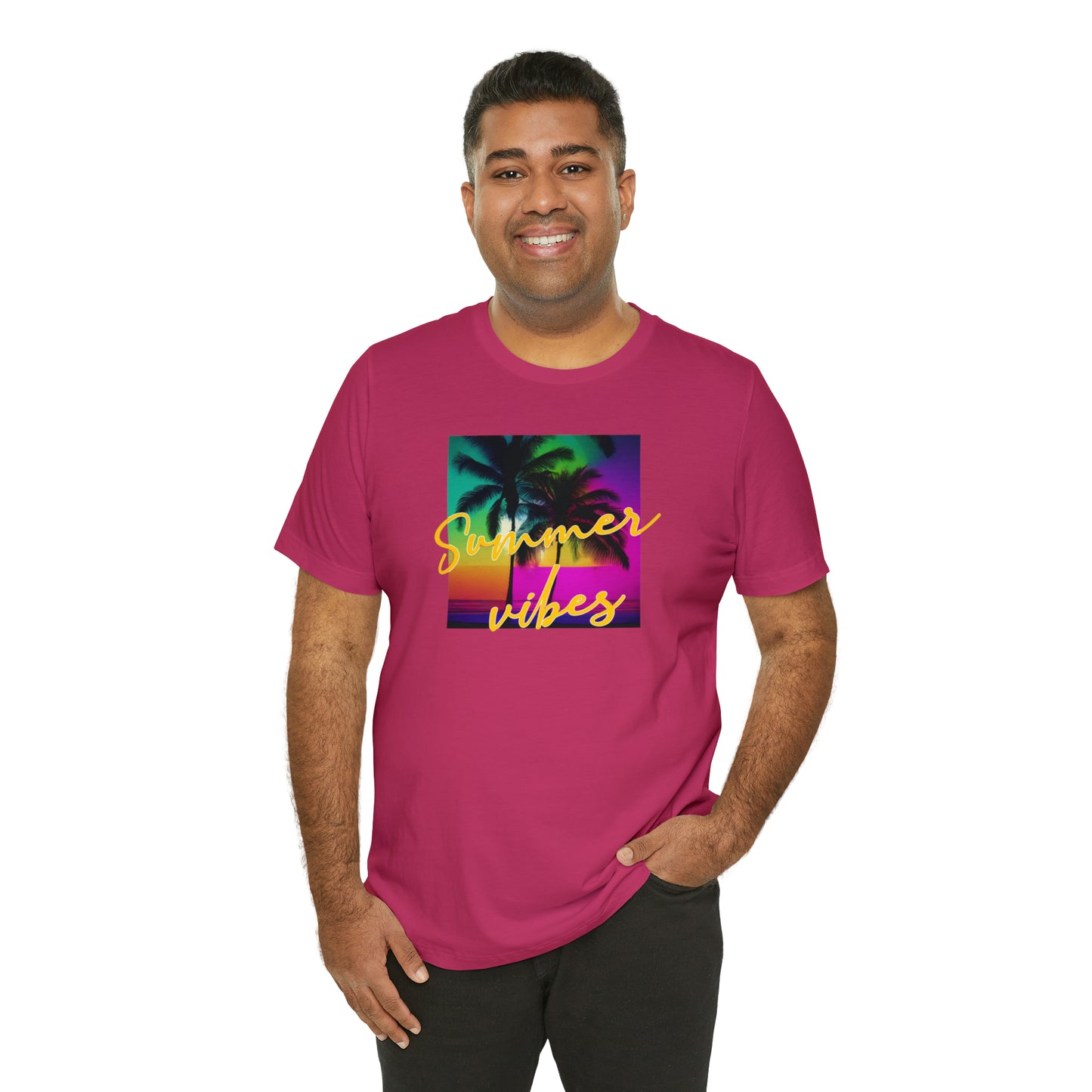 Summer Color Unisex Jersey Short Sleeve Tee