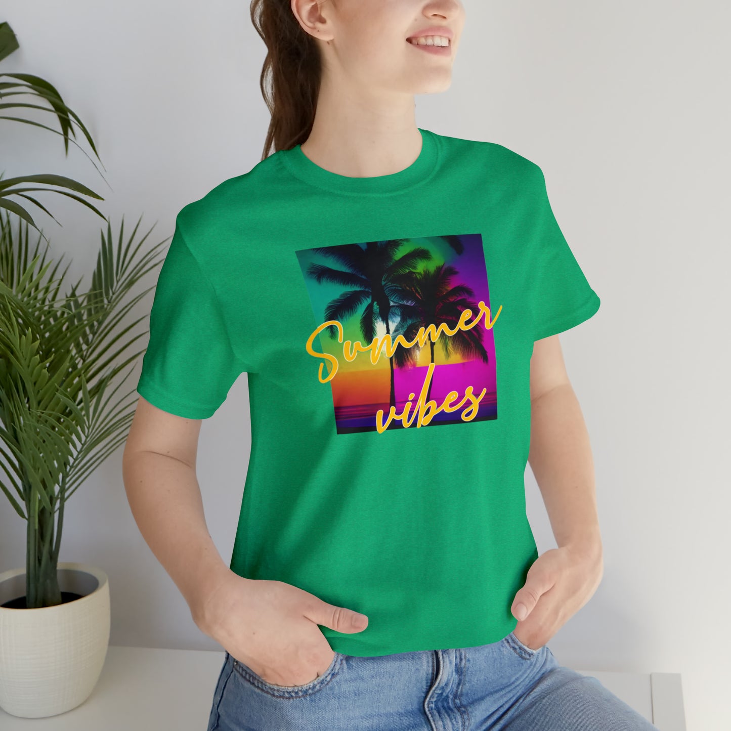 Summer Color Unisex Jersey Short Sleeve Tee