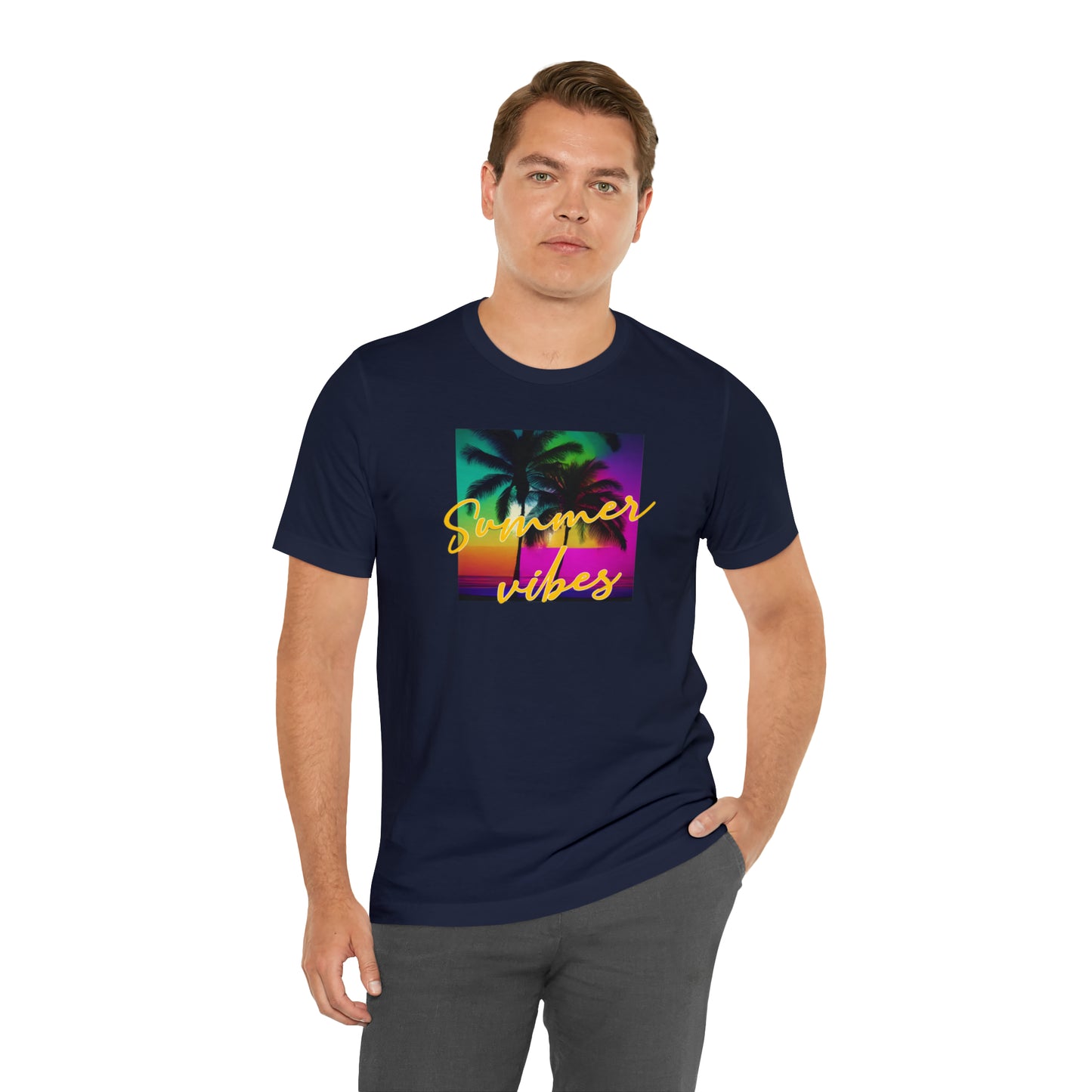 Summer Color Unisex Jersey Short Sleeve Tee