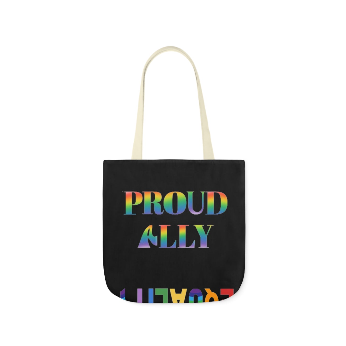 Proud Ally Canvas Tote Bag, 5-Color Straps