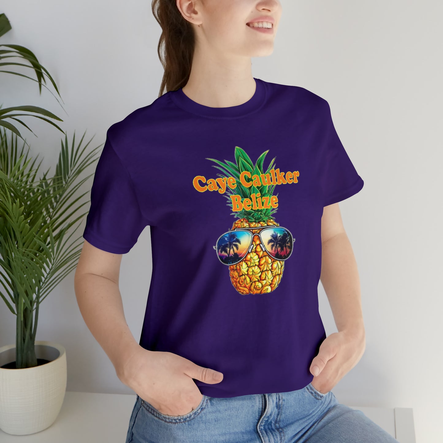Unisex Pineapple Short Sleeve Tee