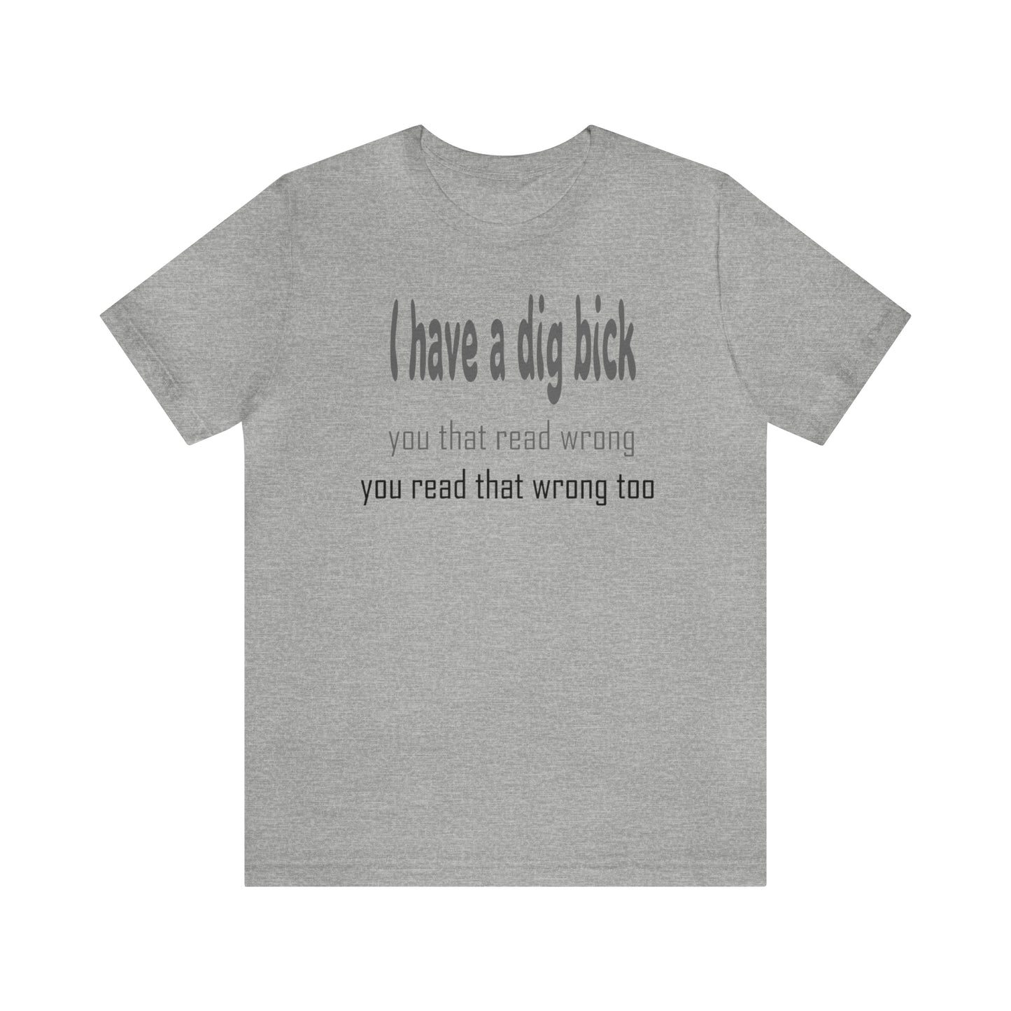 Dig Bick Jersey Short Sleeve Tee