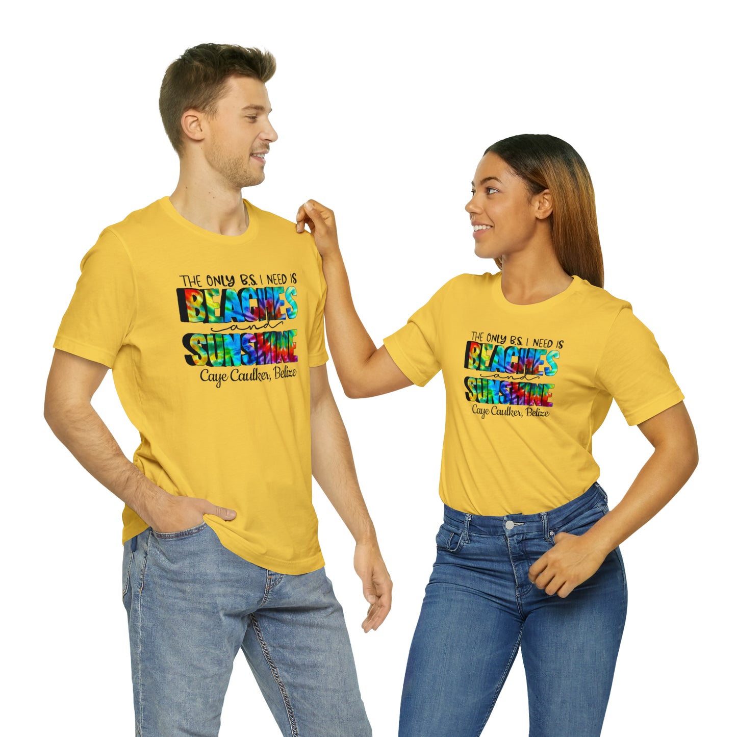 Unisex Beaches and Sunshine Short Sleeve Tee