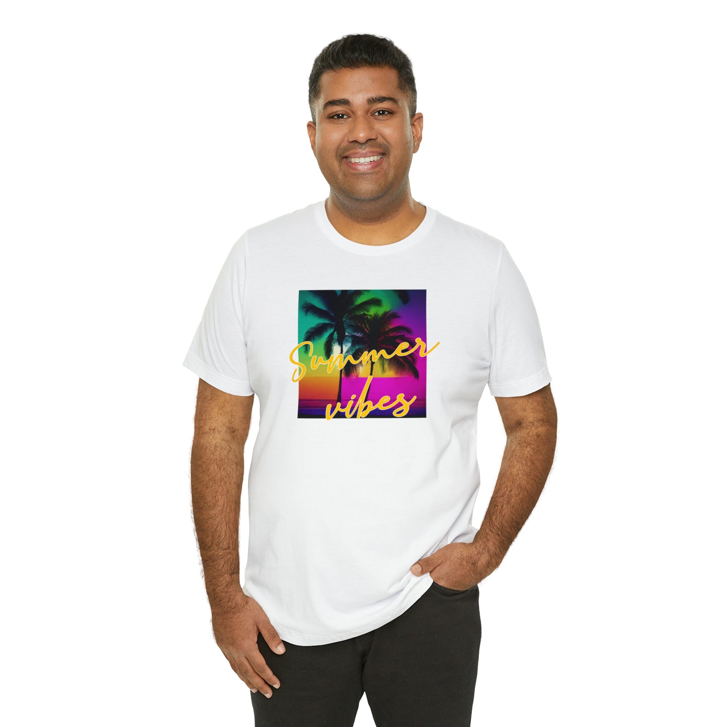 Summer Color Unisex Jersey Short Sleeve Tee