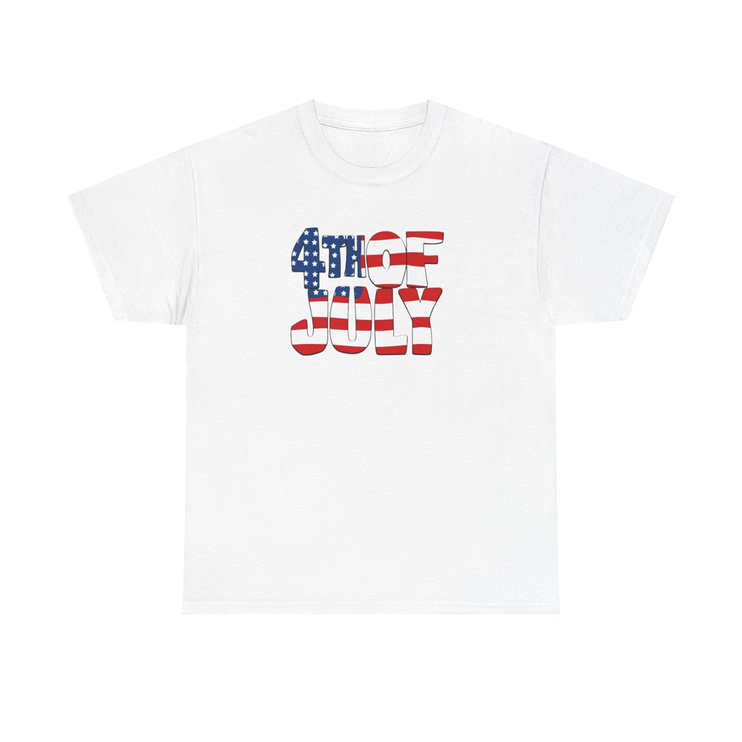 Happy 4th Unisex Heavy Cotton Tee