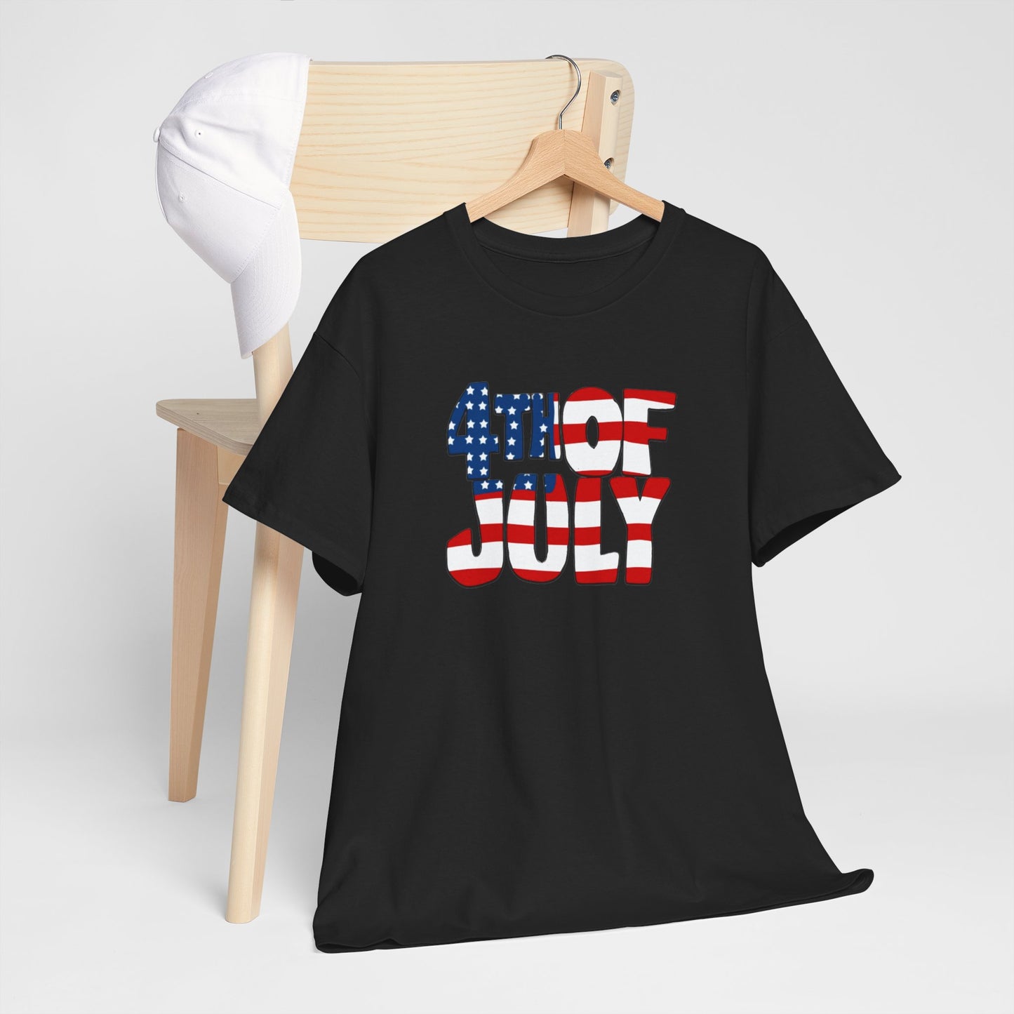 Happy 4th Unisex Heavy Cotton Tee