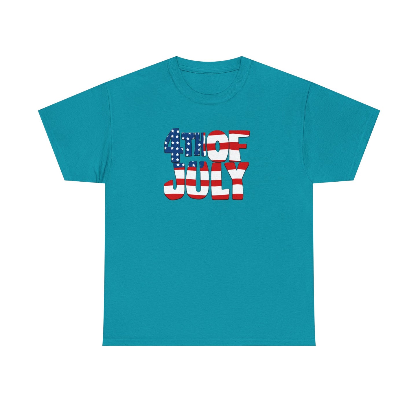 Happy 4th Unisex Heavy Cotton Tee