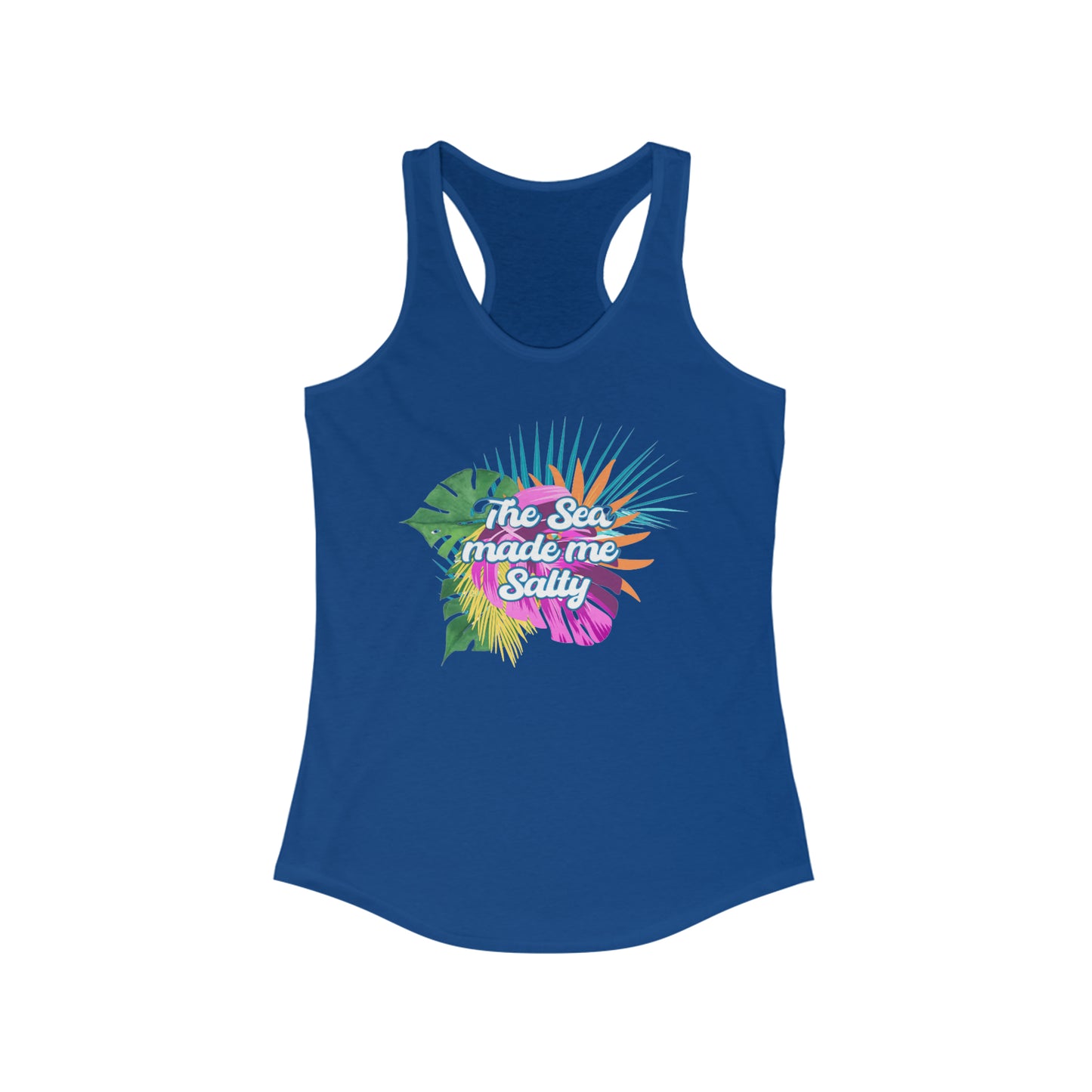 Salty Beach Women's Racerback Tank