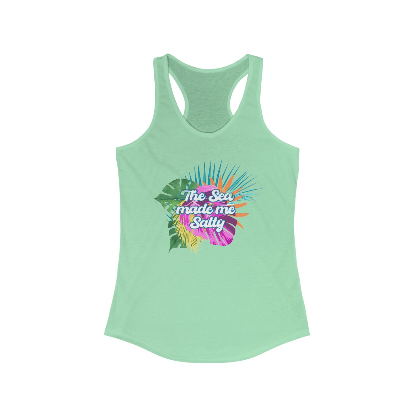 Salty Beach Women's Racerback Tank