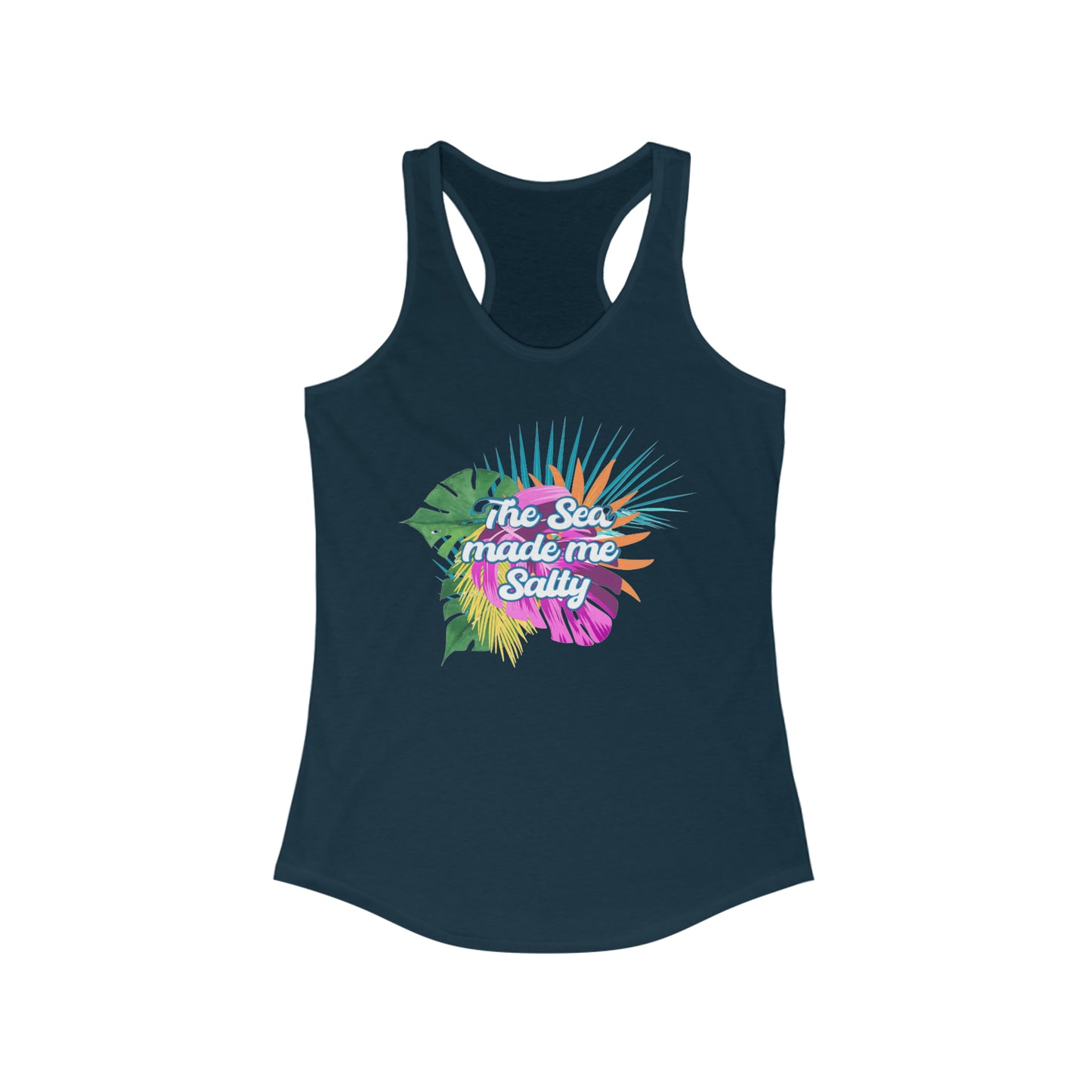 Salty Beach Women's Racerback Tank