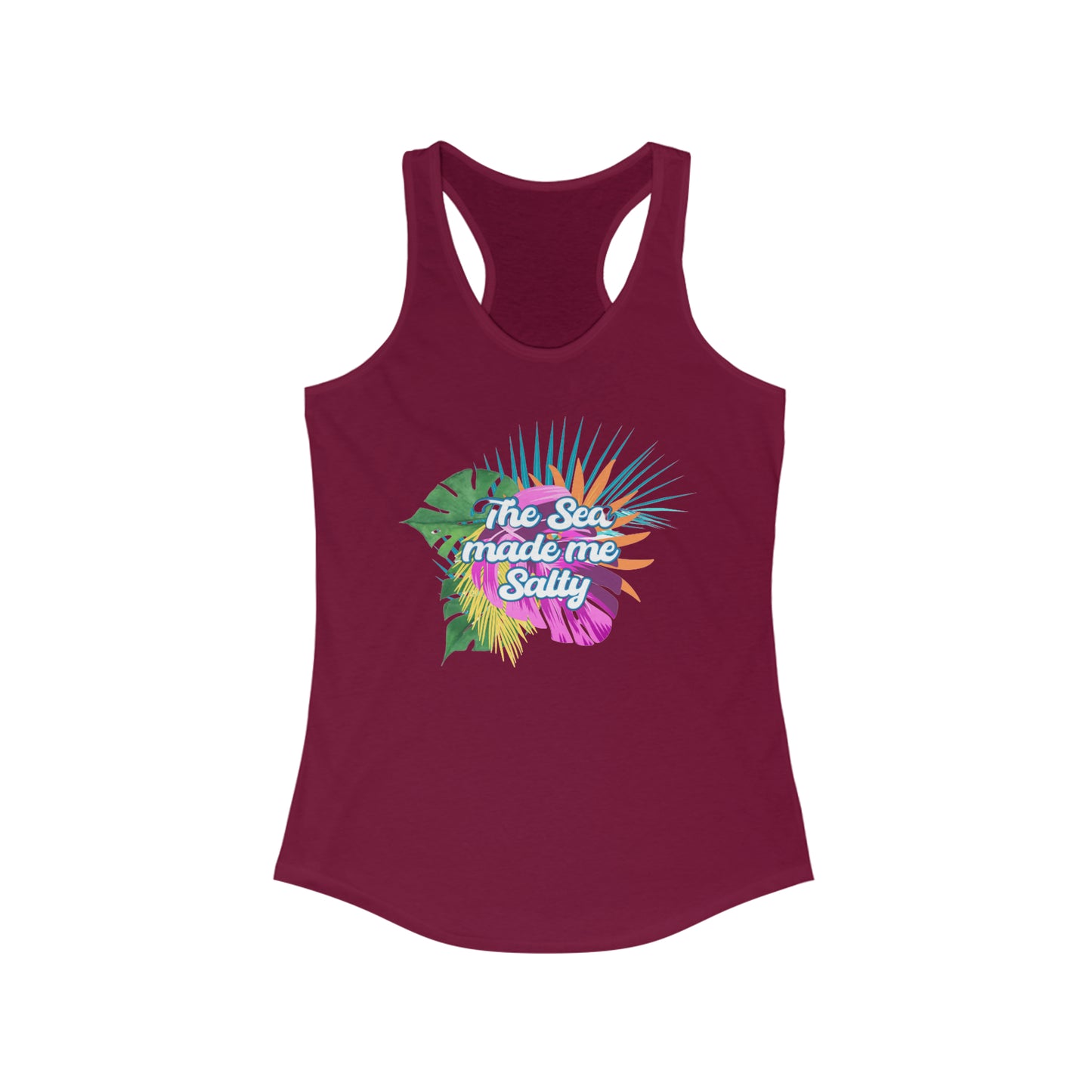 Salty Beach Women's Racerback Tank