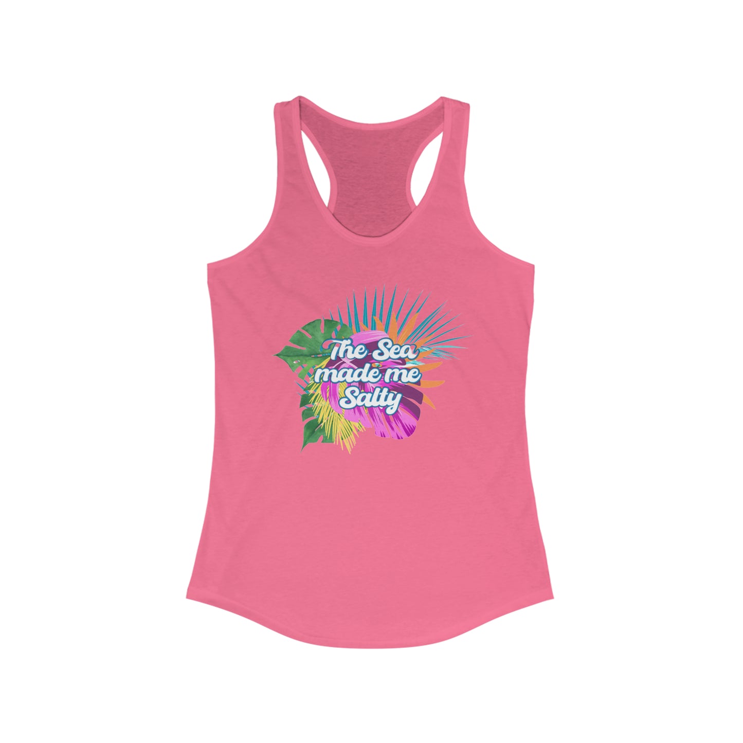 Salty Beach Women's Racerback Tank