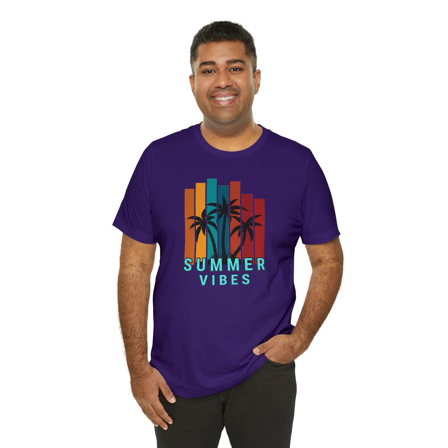 Summer time Jersey Short Sleeve Tee