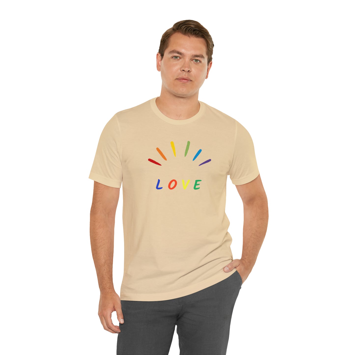 Love Unisex Jersey Short Sleeve Tee