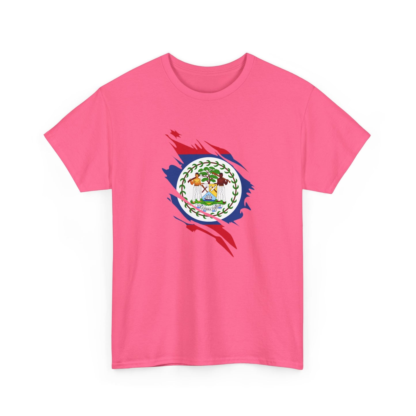 Belize Flag Unisex Heavy Cotton Tee