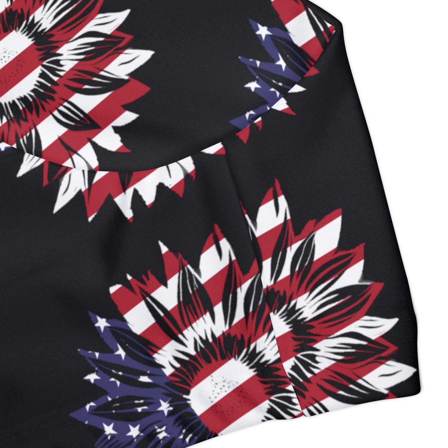 Patriotic Sunflower Girls Two Piece Swimsuit (AOP)