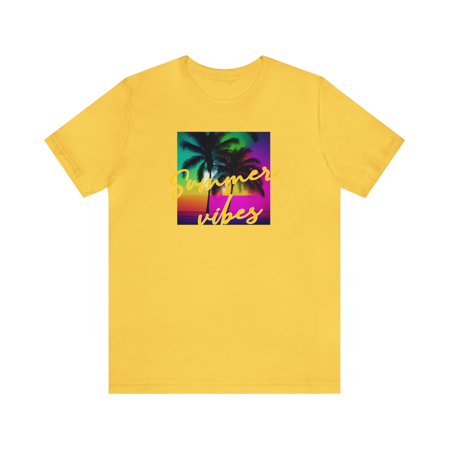 Summer Color Unisex Jersey Short Sleeve Tee