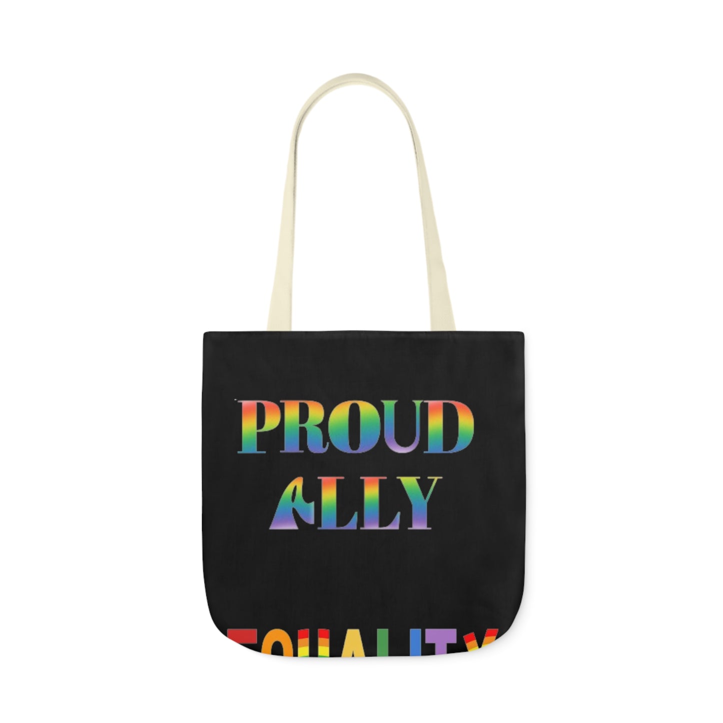 Proud Ally Canvas Tote Bag, 5-Color Straps