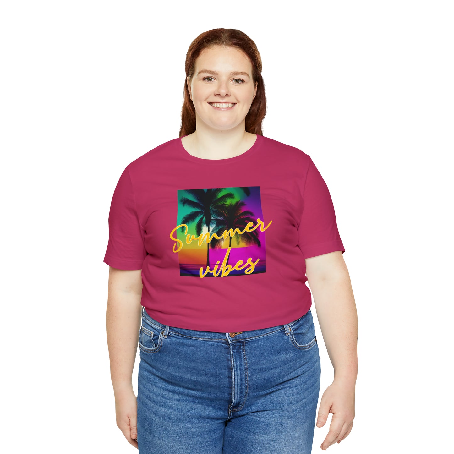 Summer Color Unisex Jersey Short Sleeve Tee