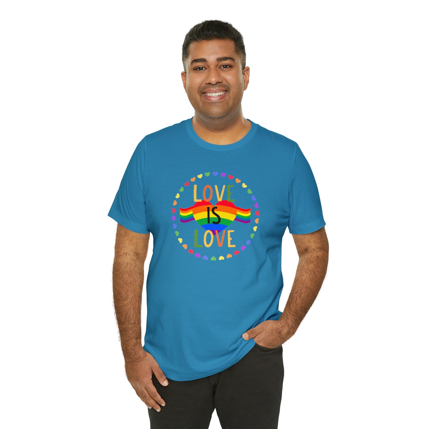 Love Unisex Jersey Short Sleeve Tee
