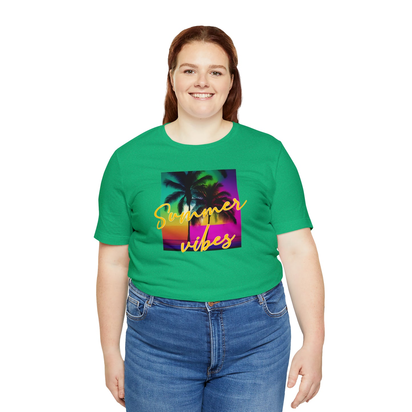 Summer Color Unisex Jersey Short Sleeve Tee