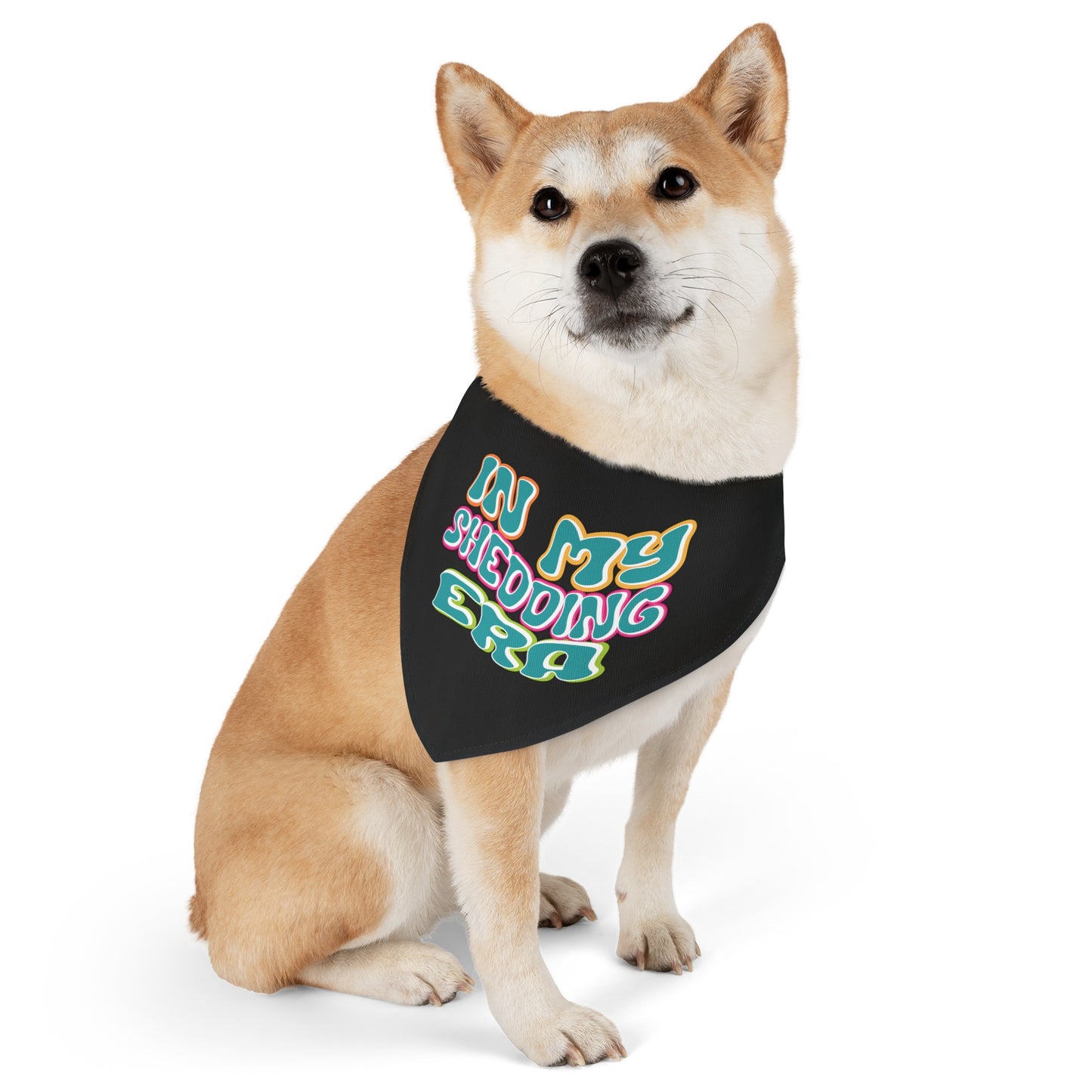 In My Shedding Era Pet Bandana Collar