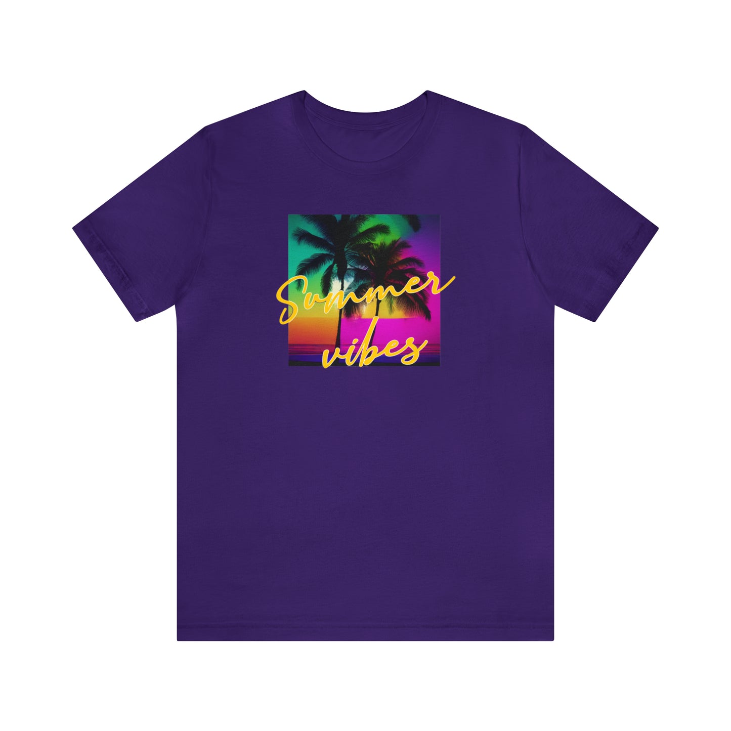 Summer Color Unisex Jersey Short Sleeve Tee