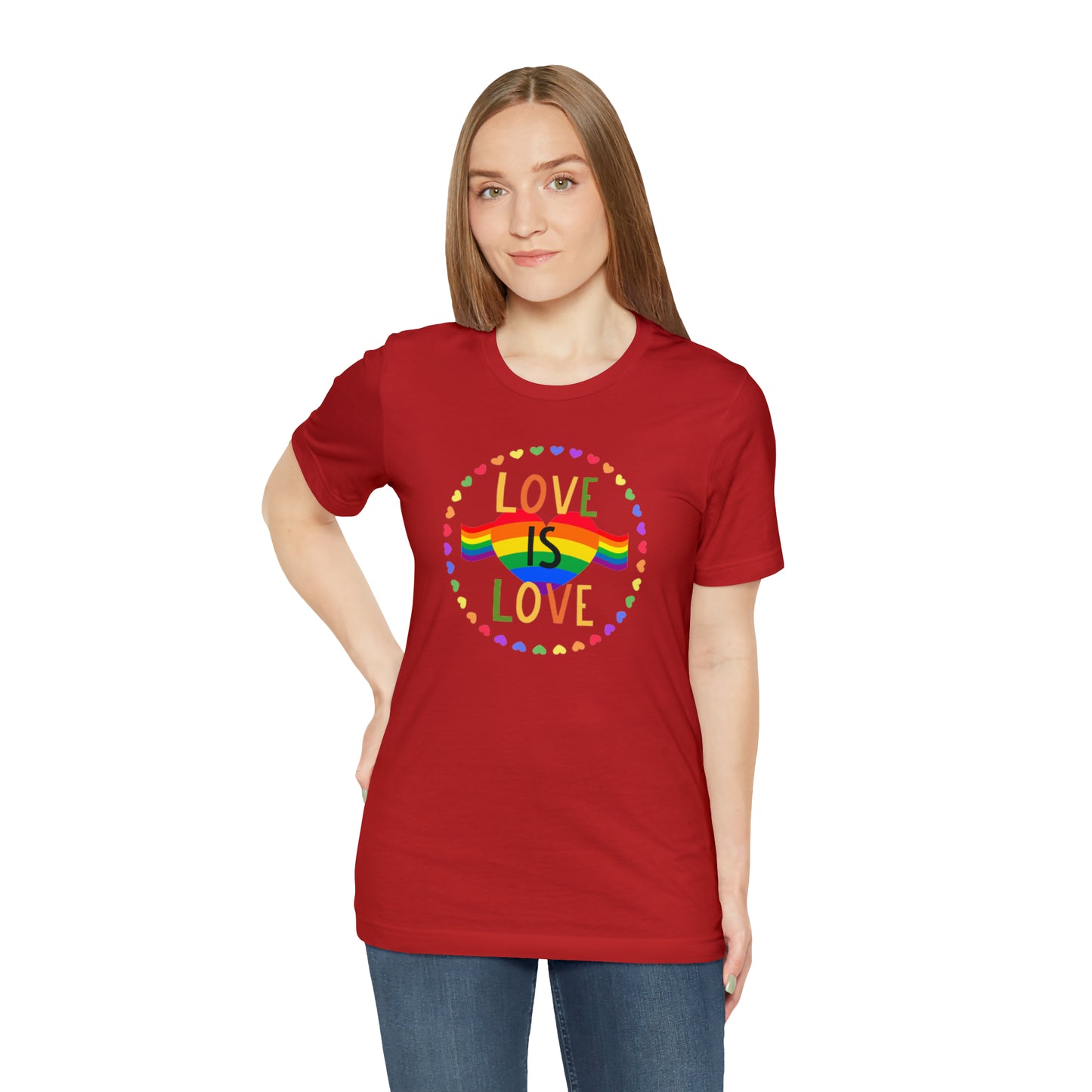 Love Unisex Jersey Short Sleeve Tee