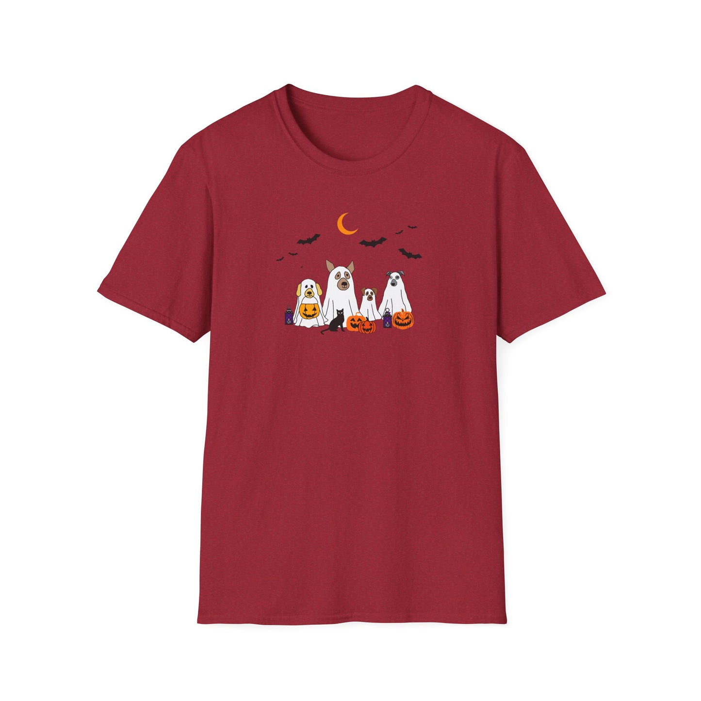 Ghost Pups Unisex Softstyle T-Shirt