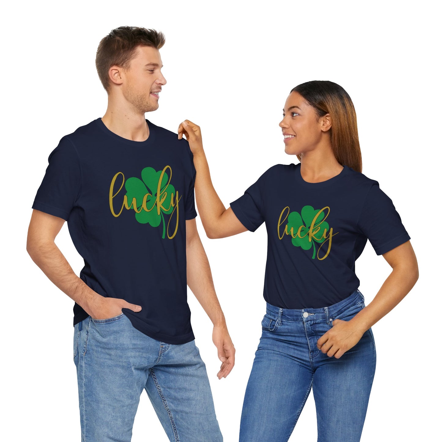 lucky gold Short Sleeve Tee