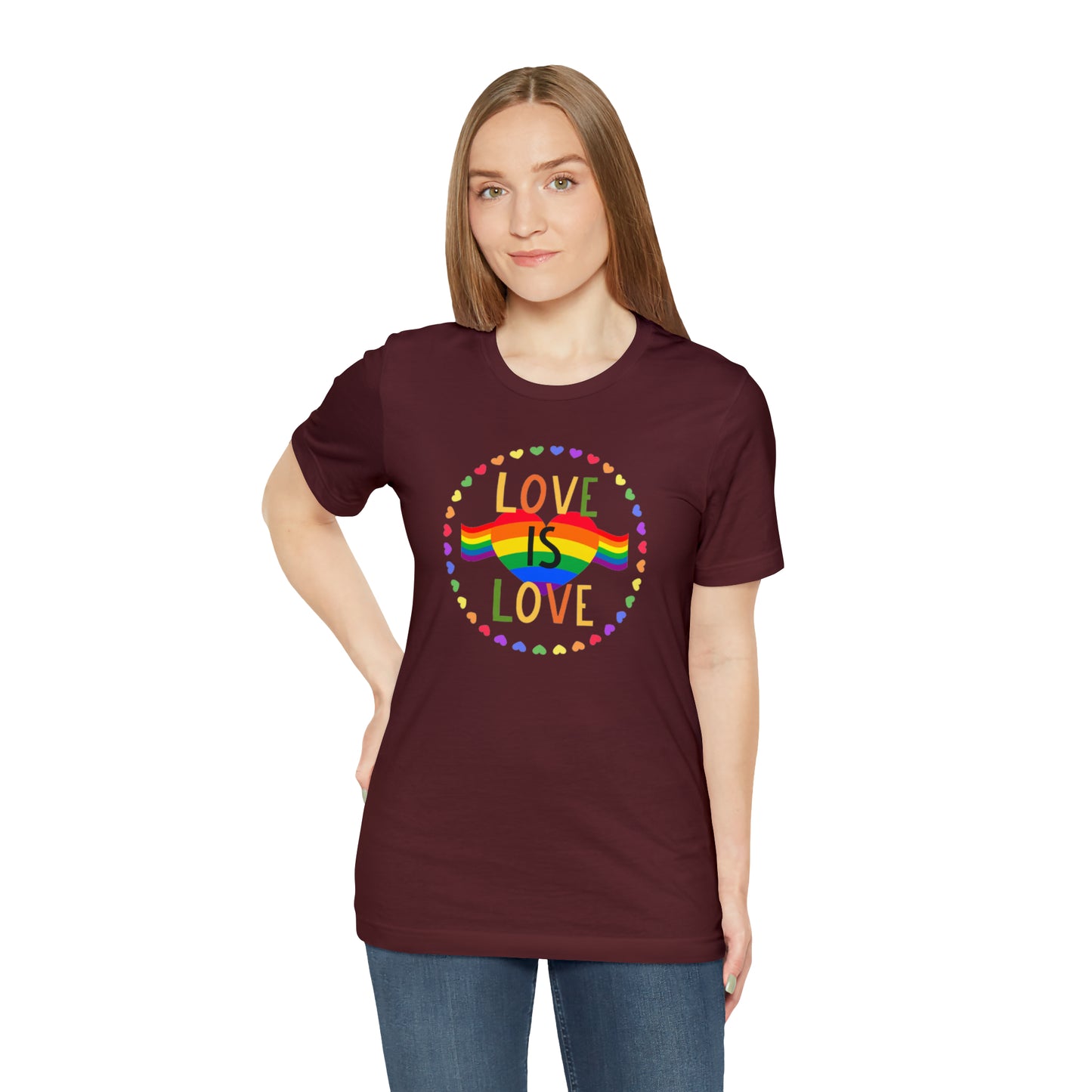 Love Unisex Jersey Short Sleeve Tee