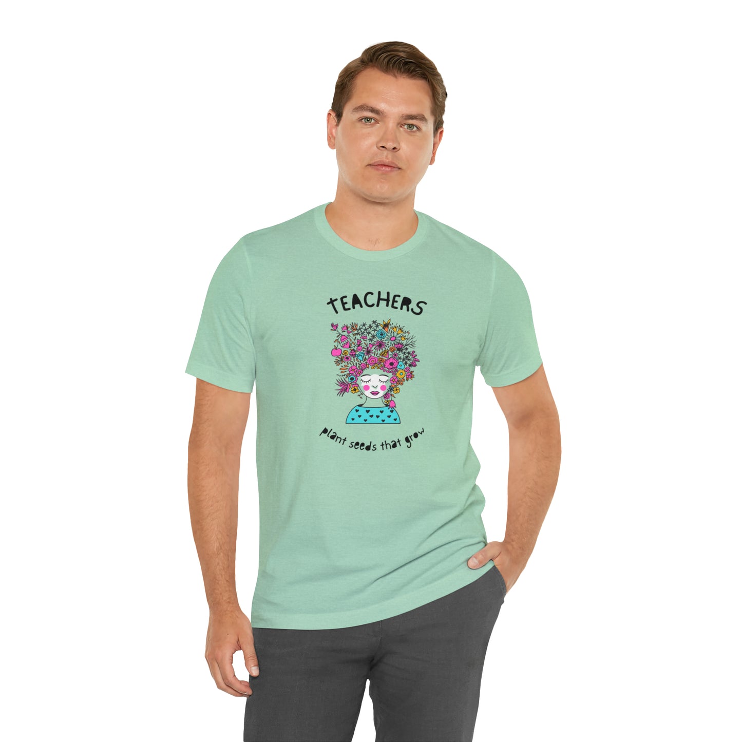 Plant seeds Unisex Jersey Short Sleeve Tee