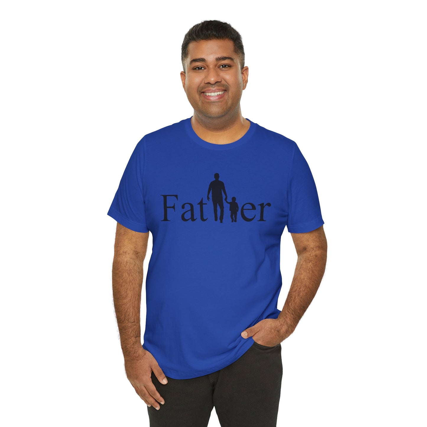 Father's Sillhouette Unisex Jersey Short Sleeve Tee