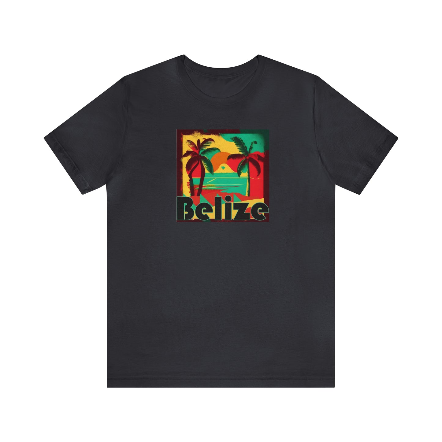 Retro Belize Unisex Jersey Short Sleeve Tee