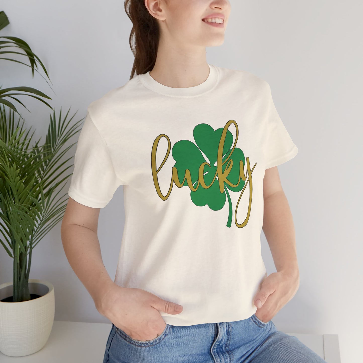 lucky gold Short Sleeve Tee