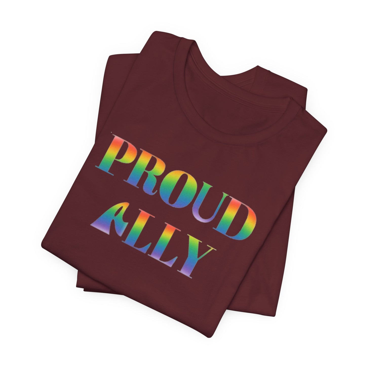 Proud Ally Unisex Jersey Short Sleeve Tee