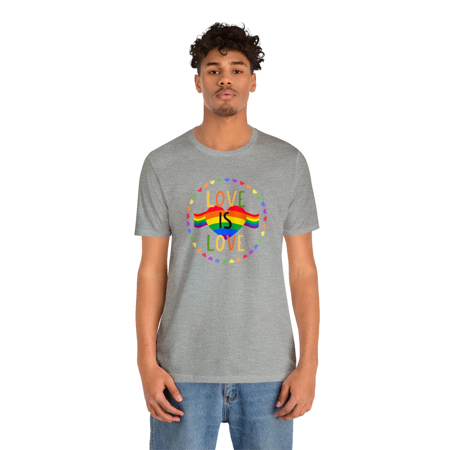 Love Unisex Jersey Short Sleeve Tee