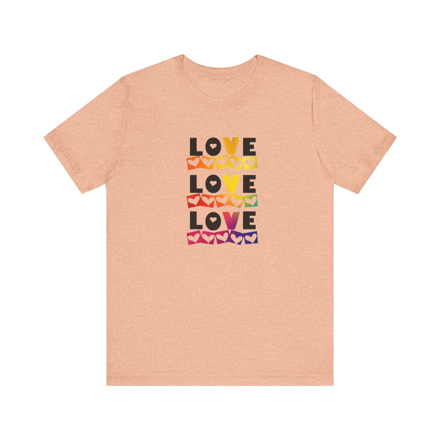 Love love love Unisex Jersey Short Sleeve Tee