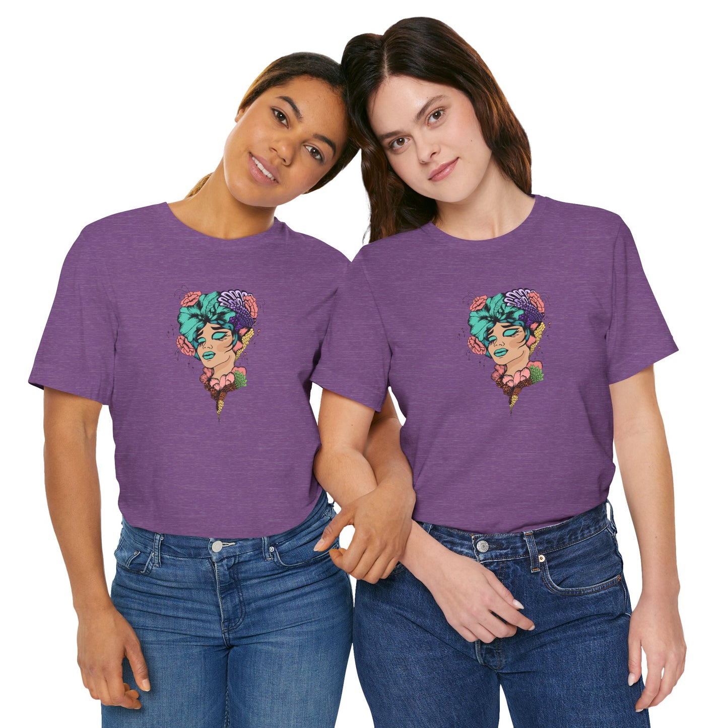 Queen Bee Vibe Unisex Jersey Short Sleeve Tee