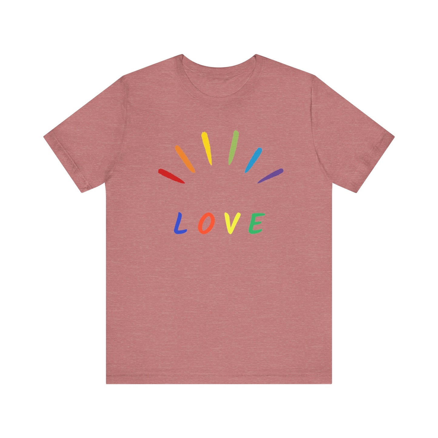 Love Unisex Jersey Short Sleeve Tee