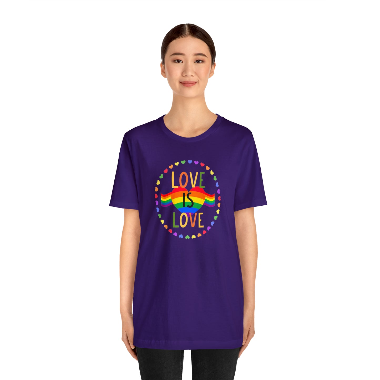 Love Unisex Jersey Short Sleeve Tee